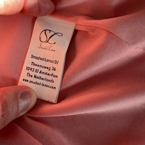 NWT - Smashed Lemon women's cropped blazer - Pink - size 12 - Picture 13 of 15